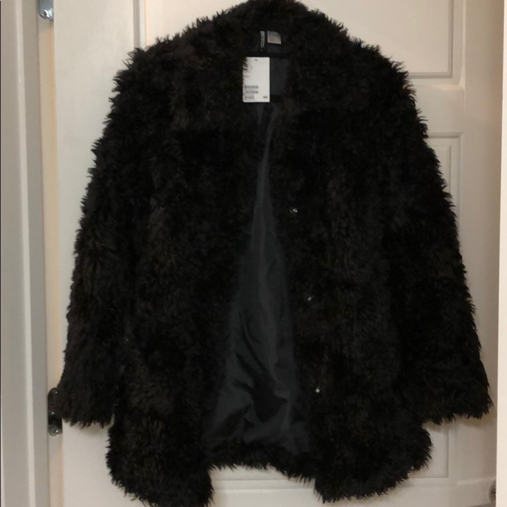 Furry coat